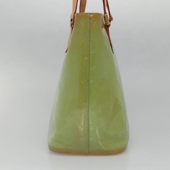 LOUIS VUITTON Monogram Vernis Houston Hand Bag Baby Blue M91005 - Picture 5 of 12